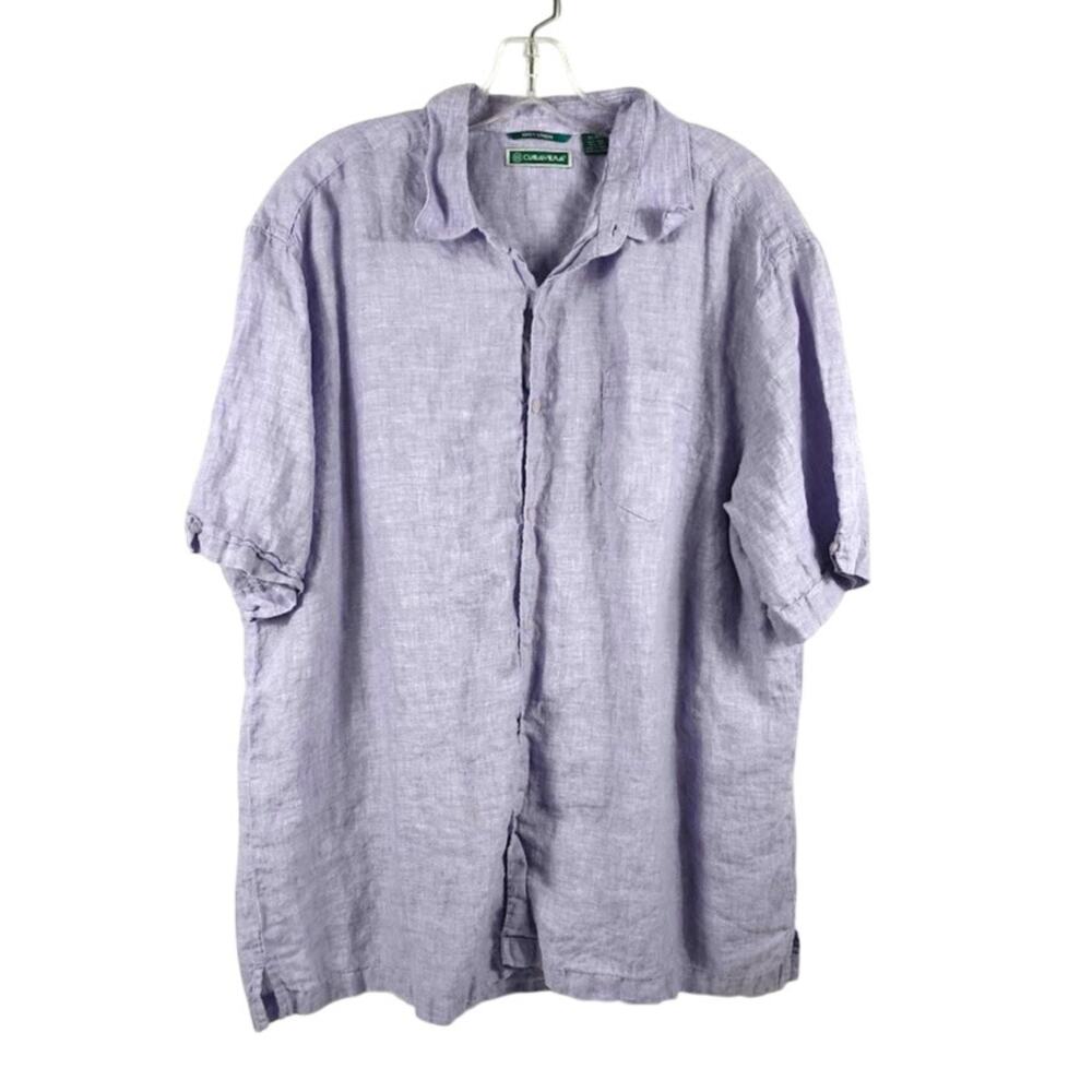 CUBAVERA XL Short Sleeve Shirt 100% Linen